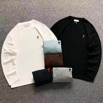 ¥158 AMI LONG SLEEVED 4208251001(im 170cm 60kg i wear size XL in the phot)