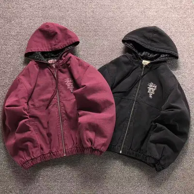 ¥298 STUSSY JACKET 1282508159(im 170cm 60kg i wear size M in the phot)