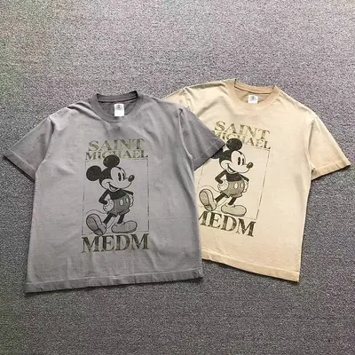¥98 SAINT MICHAEL T--SHIRT 42082507155(im 170cm 60kg i wear size S in the phot)