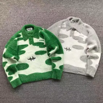 ¥228 FASHION SWEATER 42082704146(im 170cm 60kg i wear size M in the phot)