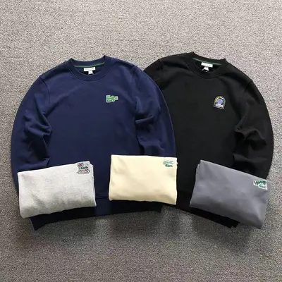 ¥158 LACOSTE HOODIE 128270108(im 170cm 60kg i wear size S in the phot)