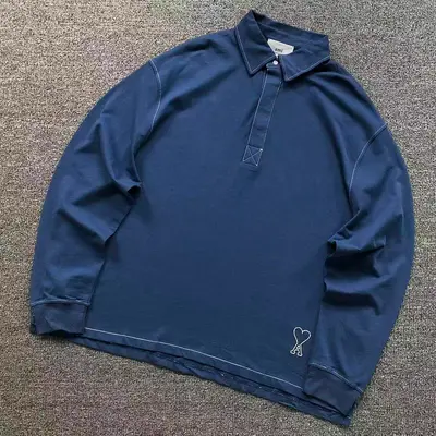 ￥178 AMI LONG SLEEVED 22082714001（im 170cm 60kg i wear size M in the phot）