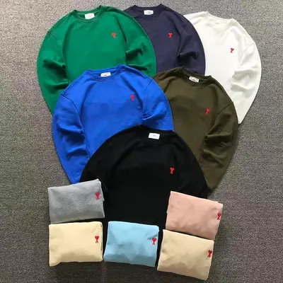 ￥175 AMI HOODIE 22082708001 （im 170cm 60kg i wear size M in the phot）