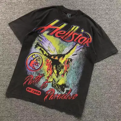 ￥95 HELLSTAR T-SHIRT 128286063（im 170cm 60kg i wear size S in the phot）