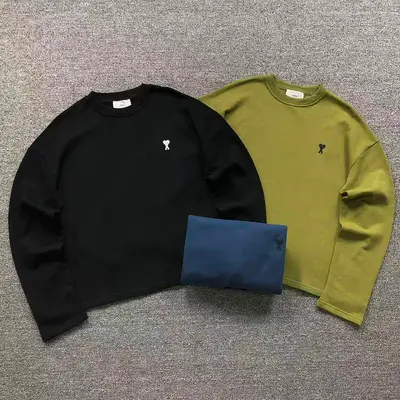 ￥178 AMI LONG SLEEVED 22082710001（im 170cm 60kg i wear size M in the phot）