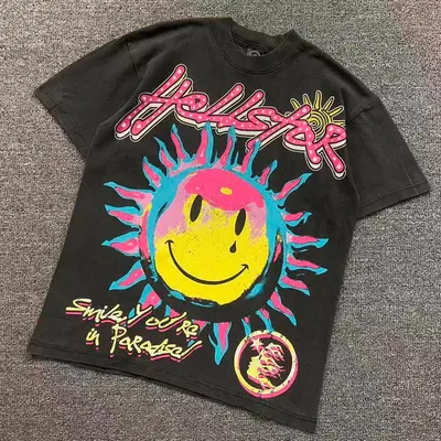 ￥95 HELLSTAR T-SHIRT 128285863（im 170cm 60kg i wear size S in the phot）