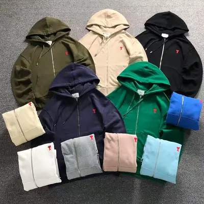 ￥208 AMI HOODIE 22082709001（im 170cm 60kg i wear size M in the phot）