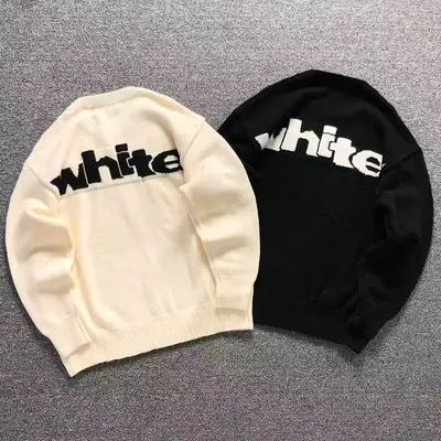 ￥208 OFF-WHITE SWEATER 128290660（im 170cm 60kg i wear size S in the phot）