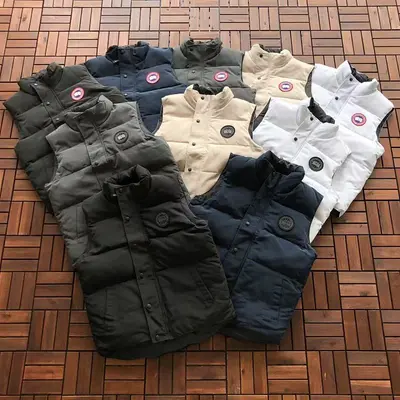 ¥~229 C🔥N🔥🔥A G🔥🔥🔥E DOWN VEST 11090113 (im 175CM 58KG iwear size M in the photo)