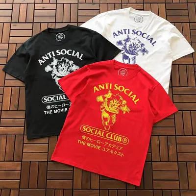 ￥~88 ANTI SOCIAL SOCIAL CLUB T-SHIRT 11072405