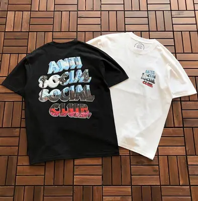 ￥~88 ANTI SOCIAL SOCIAL CLUB T-SHIRT 11072407(im 170CM 60KG iwear size M in the photo）