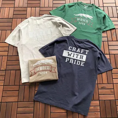 ￥~99 NEIGHBORHOOD T-SHIRT 11072453(im 170CM 60KG iwear size L in the photo）