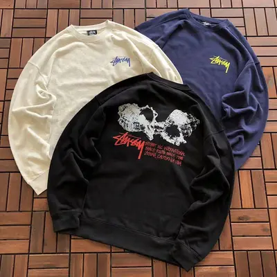 ￥~158 ST🔥S🔥Y SWEATER 11072461 (im 170CM 60KG iwear size L in the photo）