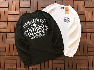 ￥~108 ST🔥S🔥Y LONG-SLEEVE 11072465(im 170CM 60KG iwear size L in the photo）