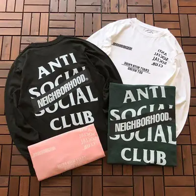 ¥~108 ANTI SOCIAL SOCIAL CLUB LONG-SLEEVE 11072604