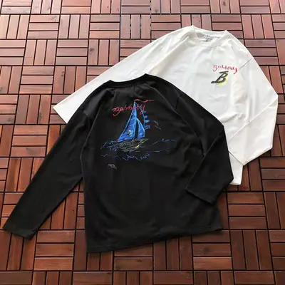 ¥~139 B🔥RB🔥RRY LONG-SLEEVE 22082714 (im 180CM 68KG iwear size M in the photo)