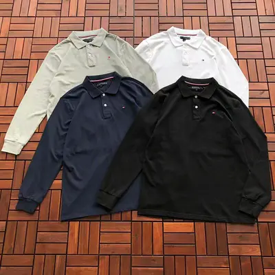 ¥~ 129 RA🔥PH🔥AU🔥EN LONG-SLEEVE POLO 22090148