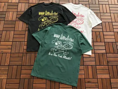 ¥~85 HUF T-SHIRT 11073016
