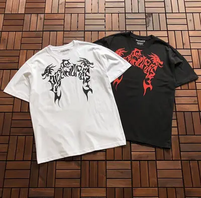 ¥~95 PLEASURES T-SHIRT 11090243(im 171cm 60kg i wear size L in the phot)
