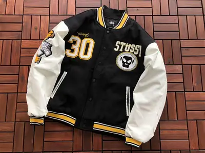 ￥~269 ST🔥S🔥Y COTTON JACKET 22090723 (im 180CM 68KG iwear size M in the photo）