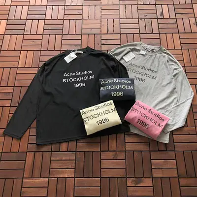 ￥~125 ACNE STUDIOS LONG-SLEEVE 77030697