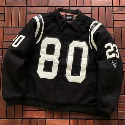 ￥~299 ST🔥S🔥Y COTTON JACKET 22090710(im 180CM 68KG iwear size M in the photo）