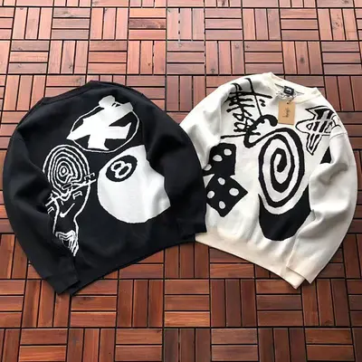 ¥~179 ST🔥S🔥Y SWEATER 22090852(im 180CM 68KG iwear size M in the photo)