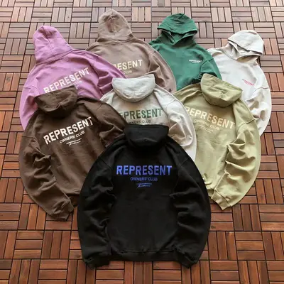 ￥~225 REPRESENT HOODIE 22010111