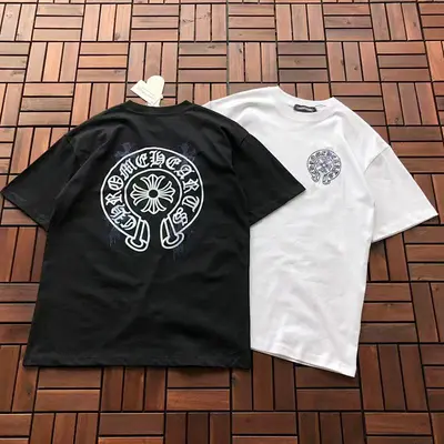 ¥~95 CH🔥OM🔥 HE🔥RTS T-SHIRT 22091623 (im 180CM 68KG iwear size S in the photo)