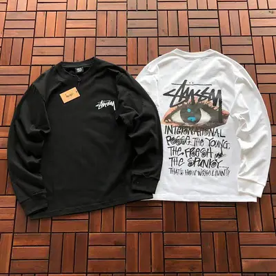 ¥~115 ST🔥S🔥Y LONG-SLEEVE 22091747 (im 180CM 68KG iwear size M in the photo)