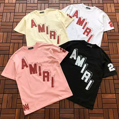 ¥~95 AMIRI T-SHIRT 22091732 (im 180CM 68KG iwear size S in the photo)