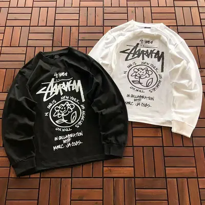 ¥~115 ST🔥S🔥Y LONG-SLEEVE 22091717 (im 180CM 68KG iwear size M in the photo)