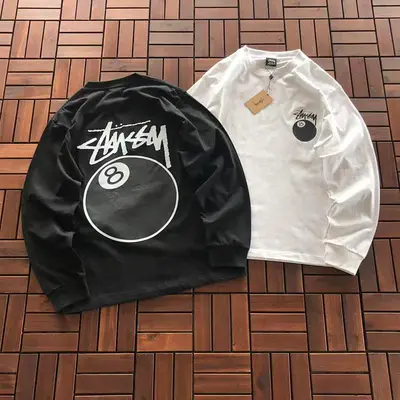 ¥~115 ST🔥S🔥Y LONG-SLEEVE 22091710 (im 180CM 68KG iwear size M in the photo)