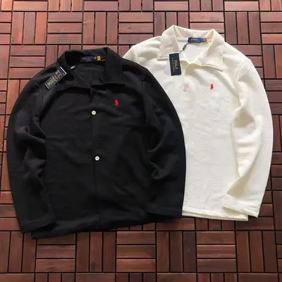 ¥~175 RA🔥PH🔥AU🔥EN LONG-SLEEVE POLOE 22091813 (im 180CM 68KG iwear size L in the photo)