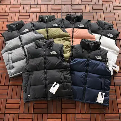 ¥~319 T🔥🔥 N🔥🔥F🔥🔥 DOWN VEST 22091949 (im 180CM 68KG iwear size L in the photo
