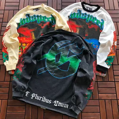 ￥~135 GODSPEED LONG-SLEEVE 11092262 (im 180CM 68KG iwear size M in the photo)