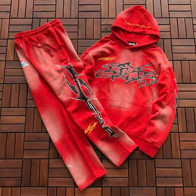 TOP￥~ 169 PANTS￥~ 165 HELLSTAR HOODIE X TROUSERS 11092399