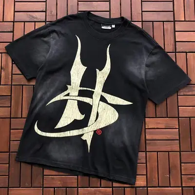 ¥~105 HELLSTAR T-SHIRT 11092369 (im 180CM 68KG iwear size S in the photo)