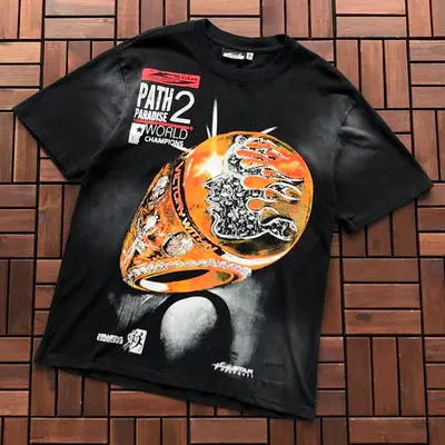 ¥~105 HELLSTAR T-SHIRT 11092365 (im 180CM 68KG iwear size S in the photo)