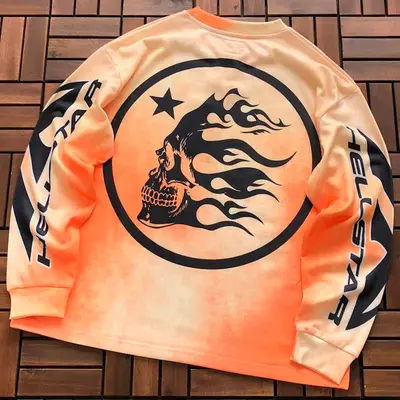 ¥~ 99 HELLSTAR LONG-SLEEVE 33110818 (im 180CM 68KG iwear size M in the photo)