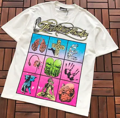 ¥~95 HELLSTAR T-SHIRT 11092323 (im 180CM 68KG iwear size S in the photo)
