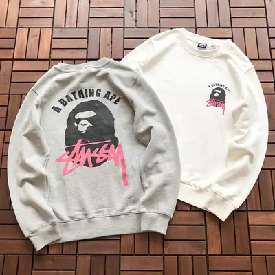 ¥~199 ST🔥S🔥Y&BAPE SWEATER 55012020