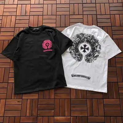 ￥~125 CH🔥OM🔥 HE🔥RTS T-SHIRT 11092536 (im 180CM 68KG iwear size S in the photo)