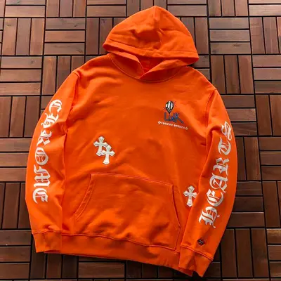 ￥~199 CH🔥OM🔥 HE🔥RTS HOODIE 11092535 (im 180CM 68KG iwear size S in the photo)