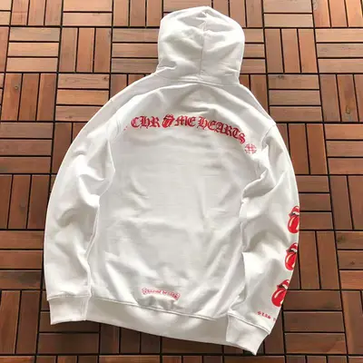 ￥~189 CH🔥OM🔥 HE🔥RTS HOODIE 11092515 (im 180CM 68KG iwear size S in the photo)