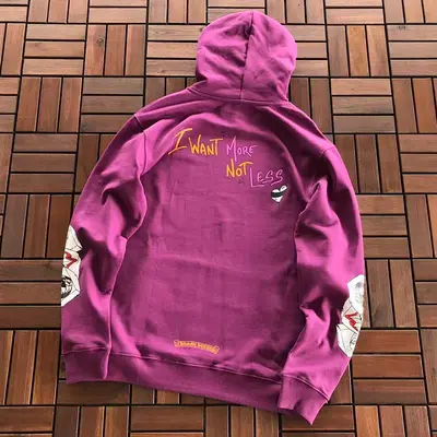 ￥~179 CH🔥OM🔥 HE🔥RTS HOODIE 11092514 (im 180CM 68KG iwear size S in the photo)