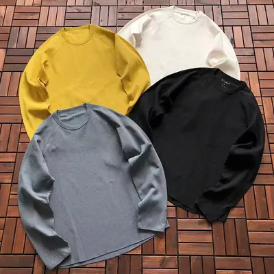￥115 GOLDWIN LONG-SLEEVE 44092501 (im 180CM 68KG iwear size L in the photo)