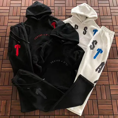 TOP￥~ 165 PANTS￥~ 165 TRAPSTAR HOODIE TROUSERS 11092546 (im 180CM 68KG iwear size S in the photo)