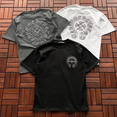 ￥~135 CH🔥OM🔥 HE🔥RTS T-SHIRT 11092556 (im 180CM 68KG iwear size S in the photo)