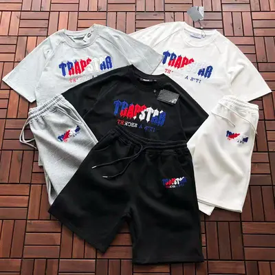 TOP¥~ 109 PANTS¥~ 115 TRAPSTAR T-SHIRT SHORTS 11092685 (im 180CM 68KG iwear size S in the photo)